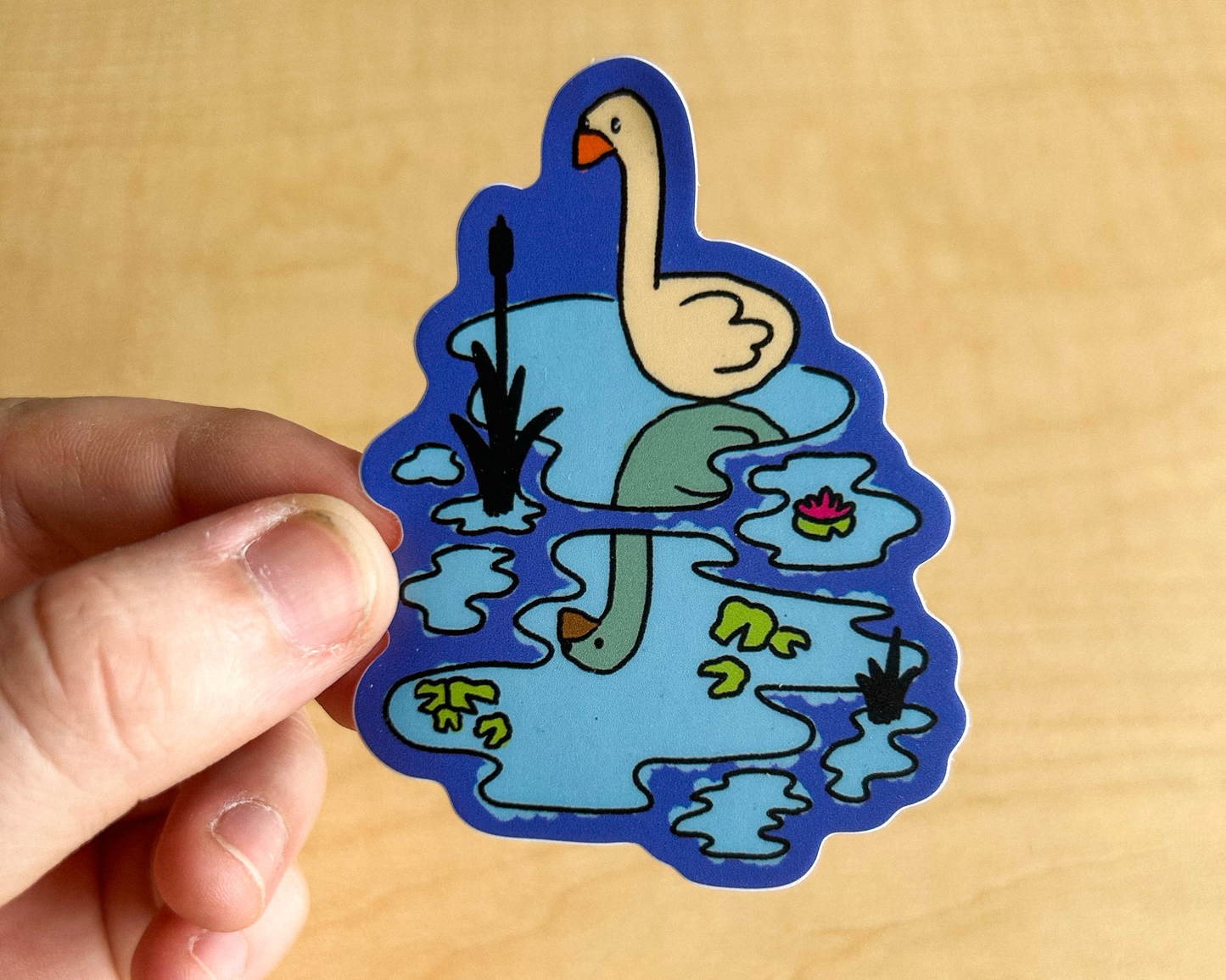 silly goose sticker