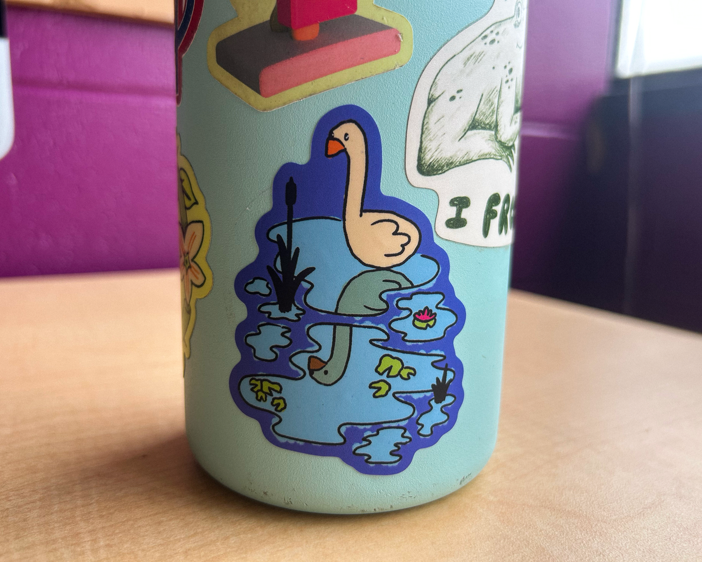 silly goose sticker