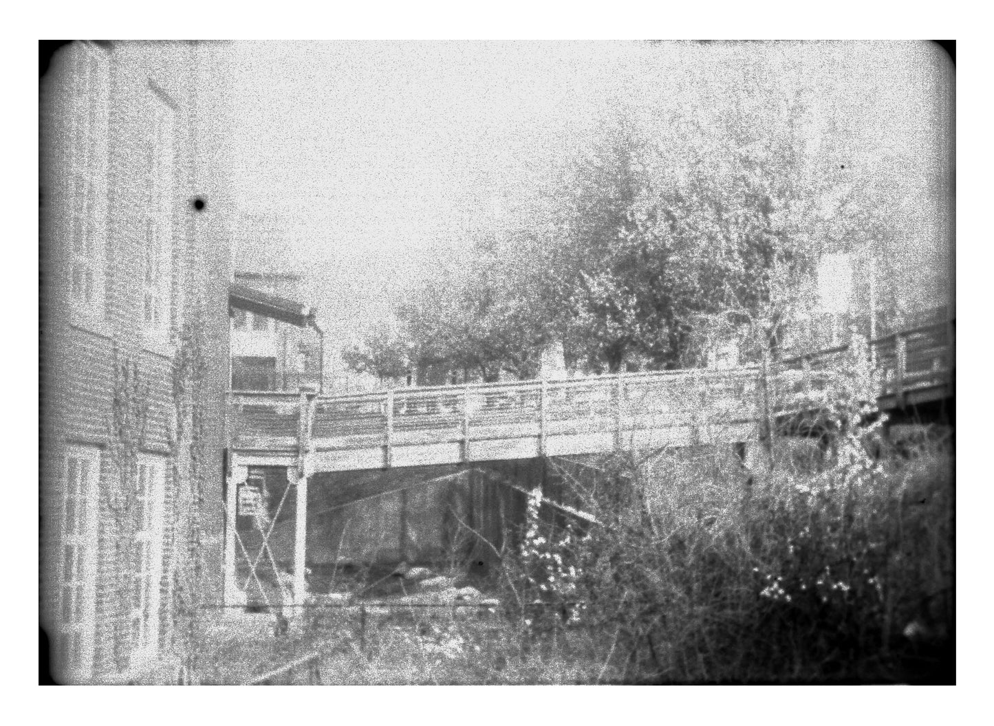 bridge over water fine art print