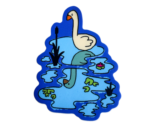 silly goose sticker