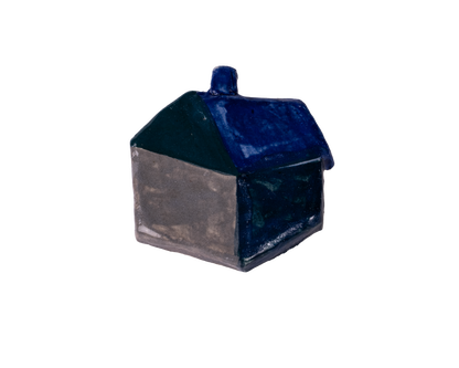 ceramic pin - house