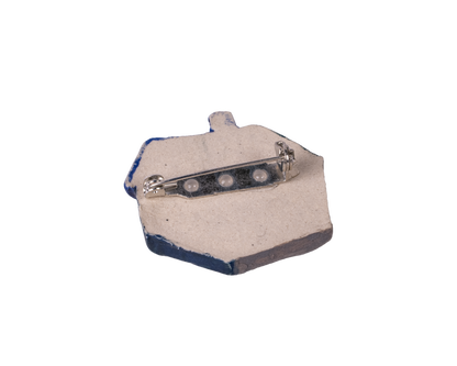 ceramic pin - house