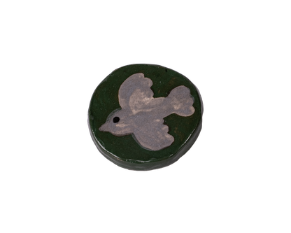 ceramic pin - bird