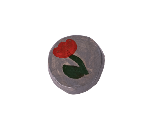 ceramic pin - tulip