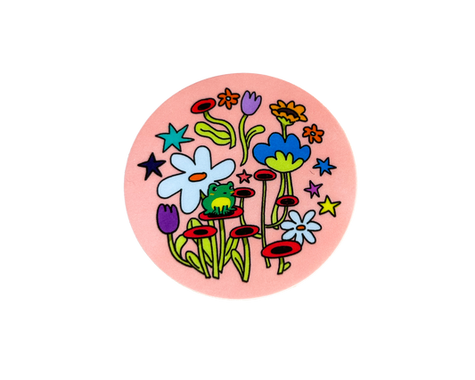 tiny frog sticker